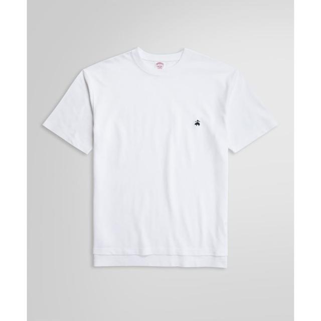 ブルックスブラザーズ（Brooks Brothers）/USAコットンピケ GFロゴ ショートスリーブTシャツ