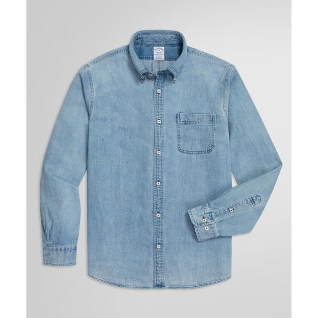 ブルックスブラザーズ（Brooks Brothers）/コットン デニム カジュアルシャツ Regular Fit
