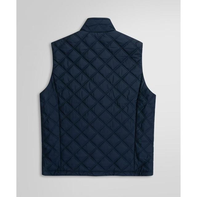ブルックスブラザーズ（Brooks Brothers）/ポリエステル モックネック キルティングベスト_5