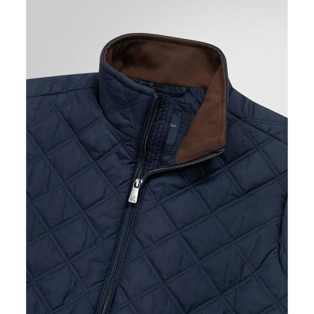 ブルックスブラザーズ（Brooks Brothers）/ポリエステル モックネック キルティングベスト_6