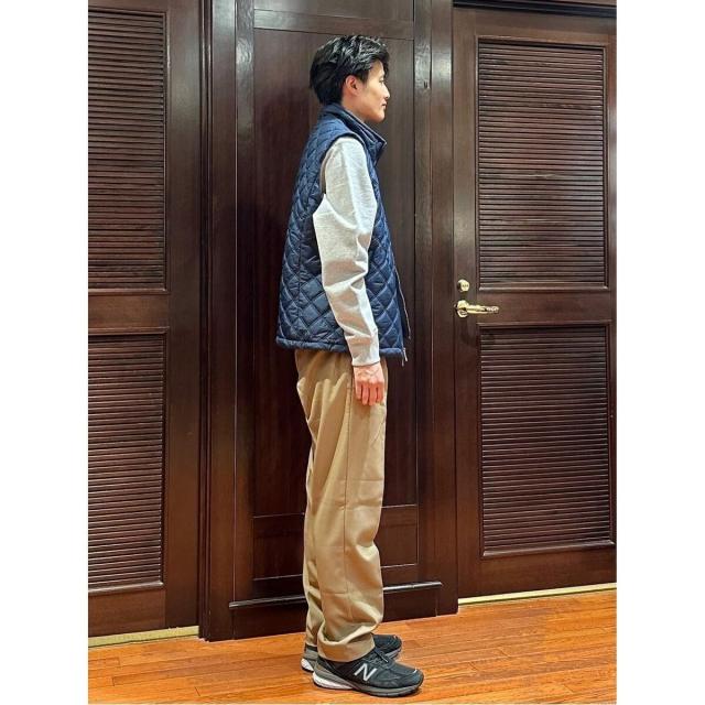 ブルックスブラザーズ（Brooks Brothers）/ポリエステル モックネック キルティングベスト_10