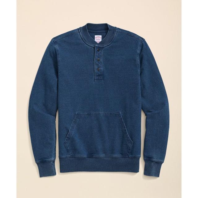 ブルックスブラザーズ（Brooks Brothers）/ストレッチコットン ベースボールカラー スウェットシャツ