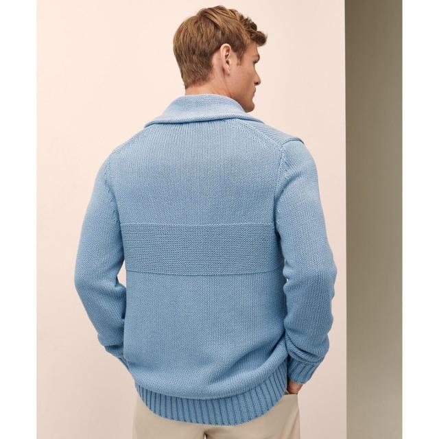 人気】Brooks Brothers ショールカラー カーディガン ニット M
