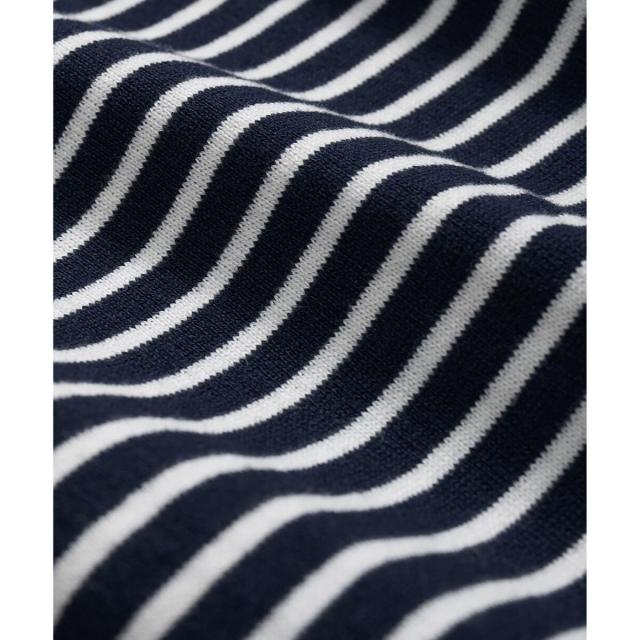 ブルックスブラザーズ（Brooks Brothers）/コットン マリナーストライプ ジョニーカラーセーター_2