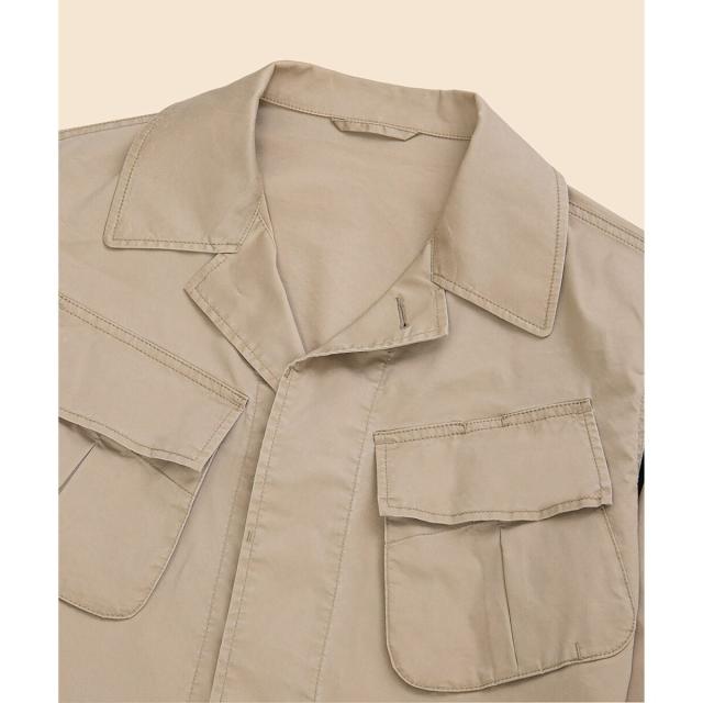ブルックスブラザーズ（Brooks Brothers）/コットン/ポリエステル ファティーグ シャツジャケット_4