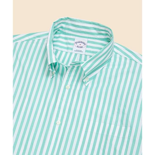 ブルックスブラザーズ（Brooks Brothers）/コットンポプリン ブッチャーストライプ フライデーシャツ_1