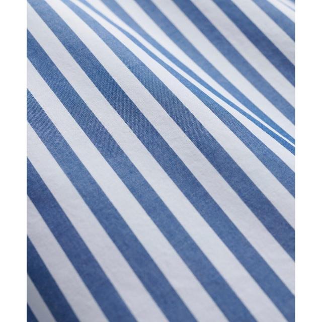 ブルックスブラザーズ（Brooks Brothers）/コットンポプリン ブッチャーストライプ フライデーシャツ_4