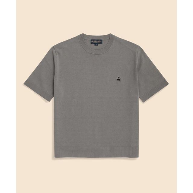 ブルックスブラザーズ（Brooks Brothers）/◆オンラインストア限定◆ギマコットン GFロゴ ショートスリーブセーター