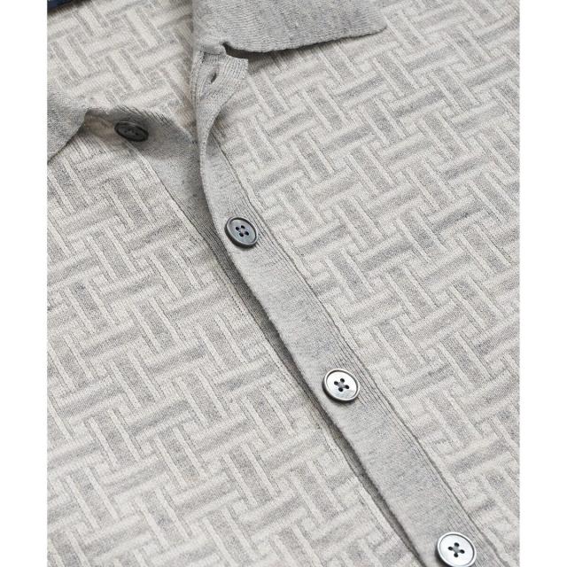 ブルックスブラザーズ（Brooks Brothers）/リネン／ナイロン　バスケット　ポロカーディガン_1