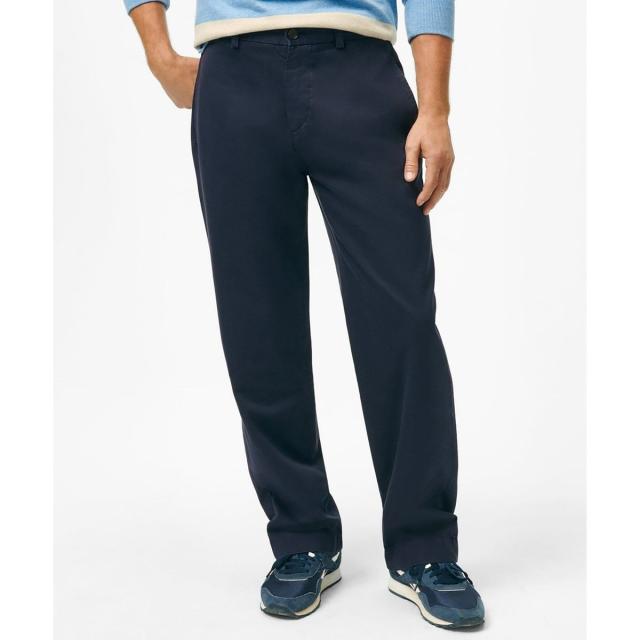 ブルックスブラザーズ（Brooks Brothers）/コットン　プレーンフロント　チノパンツ