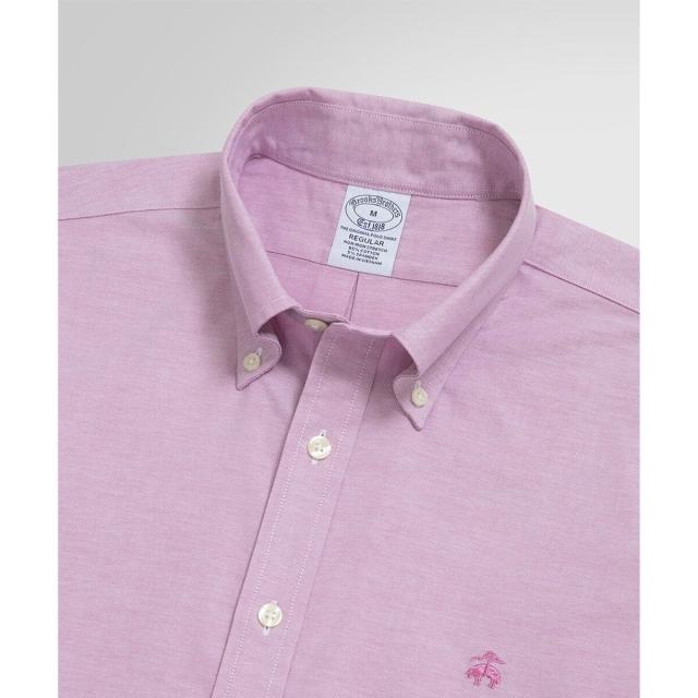 ブルックスブラザーズ（Brooks Brothers）/ストレッチオックスフォード　GFロゴ　ショートスリーブ　カジュアルシャツ　Regular Fit_4