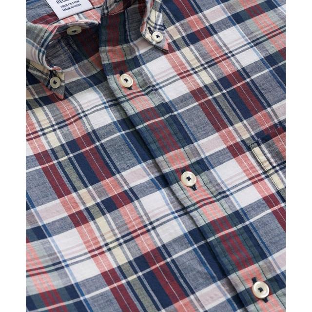 ブルックスブラザーズ（Brooks Brothers）/コットン　マドラスチェック　カジュアルシャツ　Regular Fit_2