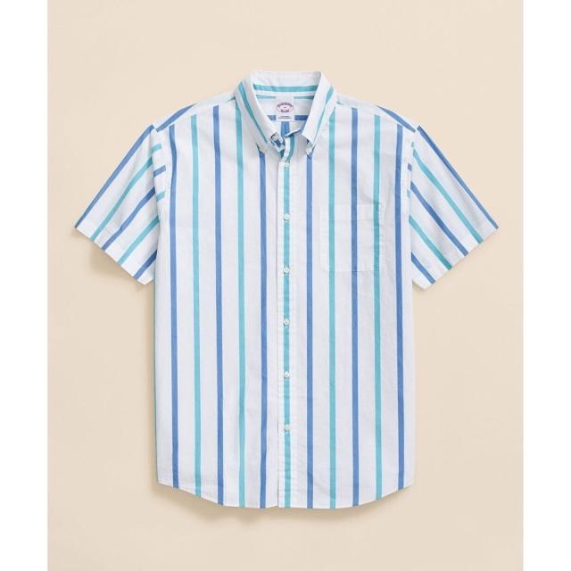ブルックスブラザーズ（Brooks Brothers）/コットンポプリン　ショートスリーブ　フライデーシャツ_1