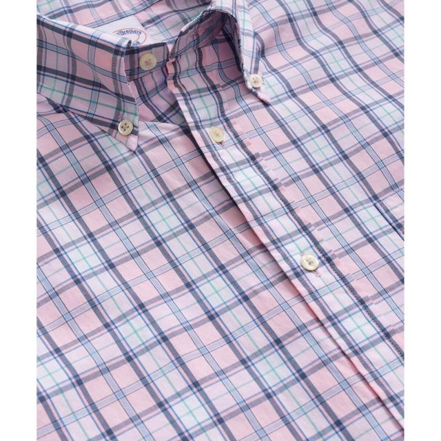 ブルックスブラザーズ（Brooks Brothers）/コットンポプリン　ショートスリーブ　フライデーシャツ_8
