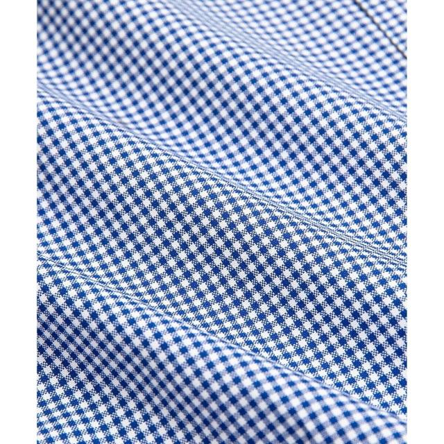 ブルックスブラザーズ（Brooks Brothers）/コットンストレッチ　ギンガム　ショートスリーブ　ドレスシャツ　Regular Fit セレモニー_4