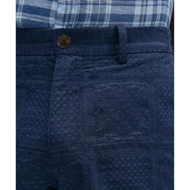 ブルックスブラザーズ（Brooks Brothers）/コットン　ペイズリー　プレーンフロント　7inショーツ_2