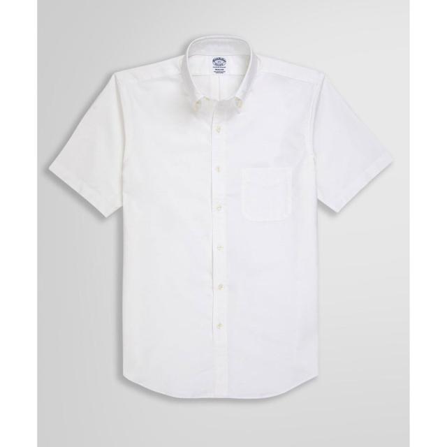 ブルックスブラザーズ（Brooks Brothers）/スーピマコットン　オックスフォード　ショートスリーブ　ドレスシャツ　Regular Fit_4