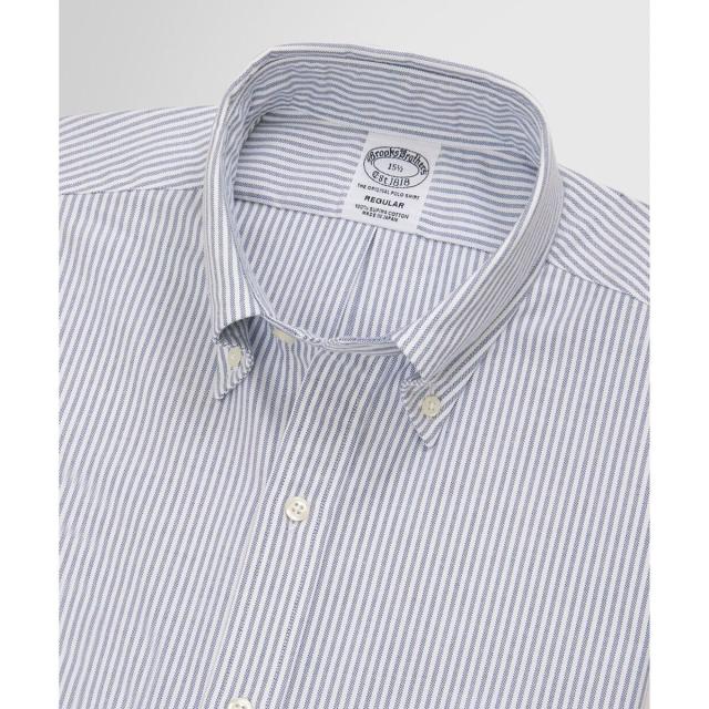 ブルックスブラザーズ（Brooks Brothers）/スーピマコットン　オックスフォード　ショートスリーブ　ドレスシャツ　Regular Fit_6