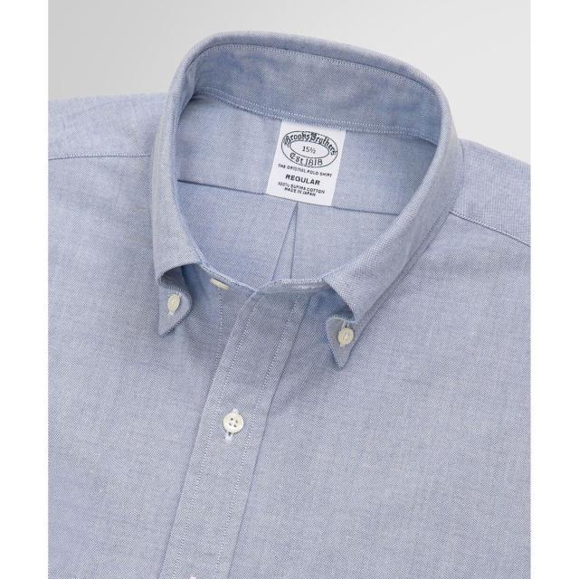 ブルックスブラザーズ（Brooks Brothers）/スーピマコットン　オックスフォード　ショートスリーブ　ドレスシャツ　Regular Fit_9
