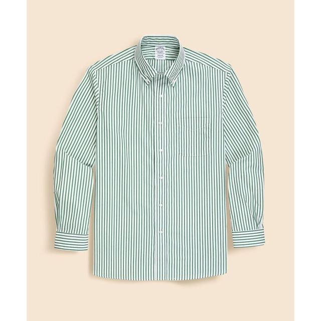 ブルックスブラザーズ（Brooks Brothers）/スーピマコットン　ボールドストライプ　ドレスシャツ　Regular Fit　Made in USA_6