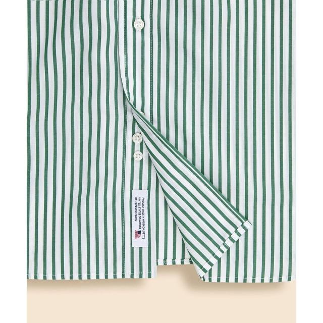 ブルックスブラザーズ（Brooks Brothers）/スーピマコットン　ボールドストライプ　ドレスシャツ　Regular Fit　Made in USA_9