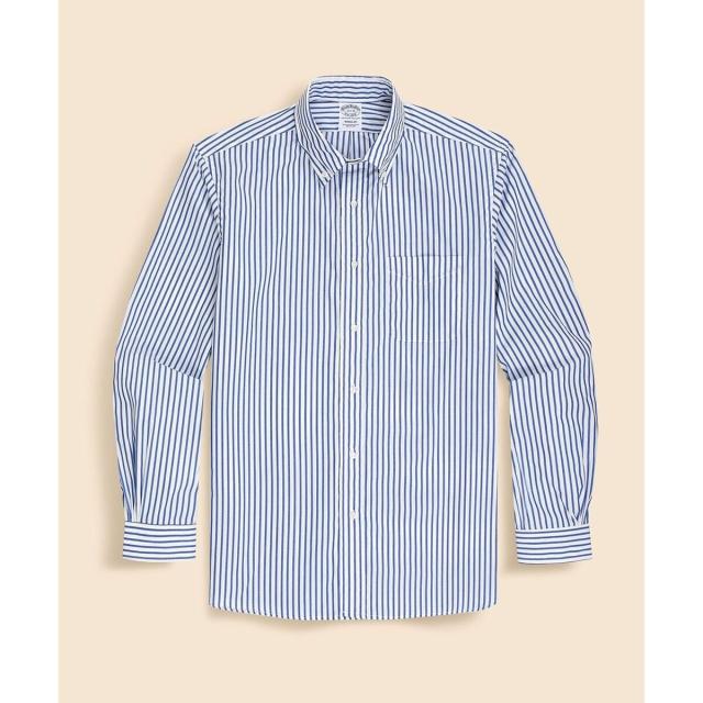 ブルックスブラザーズ（Brooks Brothers）/スーピマコットン　ボールドストライプ　ドレスシャツ　Regular Fit　Made in USA_14