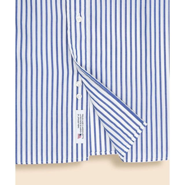 ブルックスブラザーズ（Brooks Brothers）/スーピマコットン　ボールドストライプ　ドレスシャツ　Regular Fit　Made in USA_17
