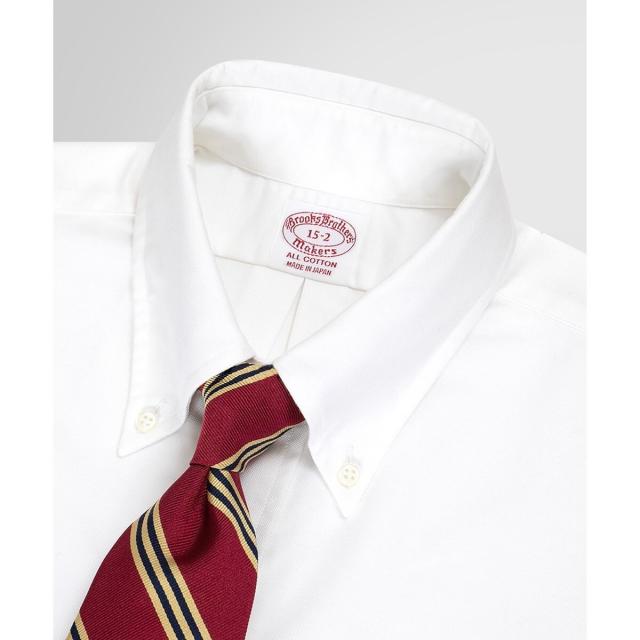 ブルックスブラザーズ（Brooks Brothers）/スーピマコットン オックスフォード 6つ釦 ポロカラーシャツ セレモニー_1