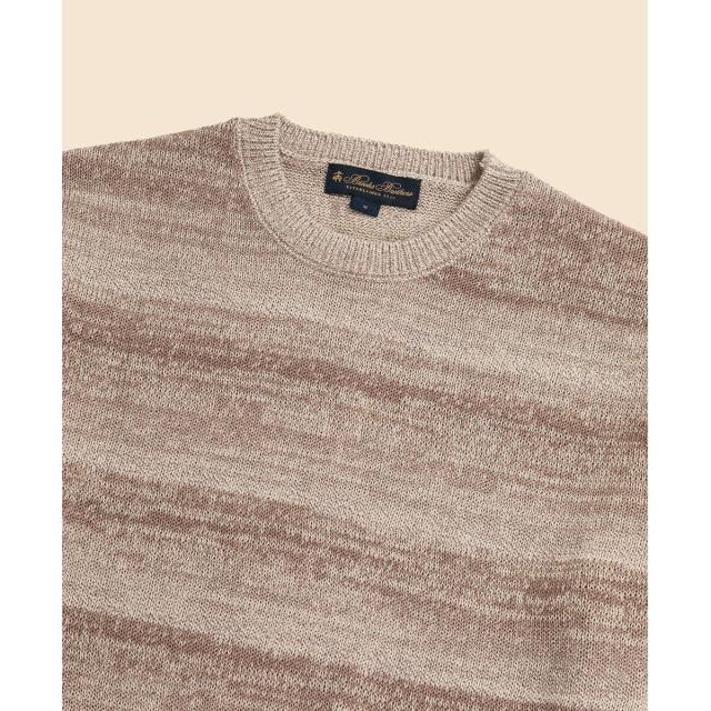 ブルックスブラザーズ（Brooks Brothers）/コットンブレンド　グラデーション　ショートスリーブ　クルーネックセーター_2