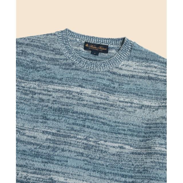 ブルックスブラザーズ（Brooks Brothers）/コットンブレンド　グラデーション　ショートスリーブ　クルーネックセーター_3