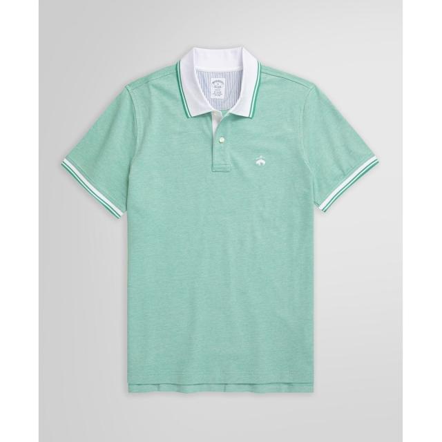 ブルックスブラザーズ（Brooks Brothers）/コットンストレッチピケ　GFロゴ　ポロシャツ　Slim Fit