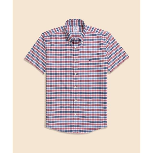 ブルックスブラザーズ（Brooks Brothers）/ストレッチオックスフォード　GFロゴ　ショートスリーブ　カジュアルシャツ　Regular Fit_2