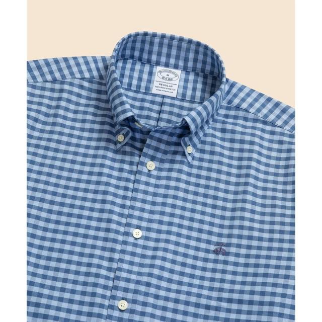 ブルックスブラザーズ（Brooks Brothers）/ストレッチオックスフォード　GFロゴ　ショートスリーブ　カジュアルシャツ　Regular Fit_6