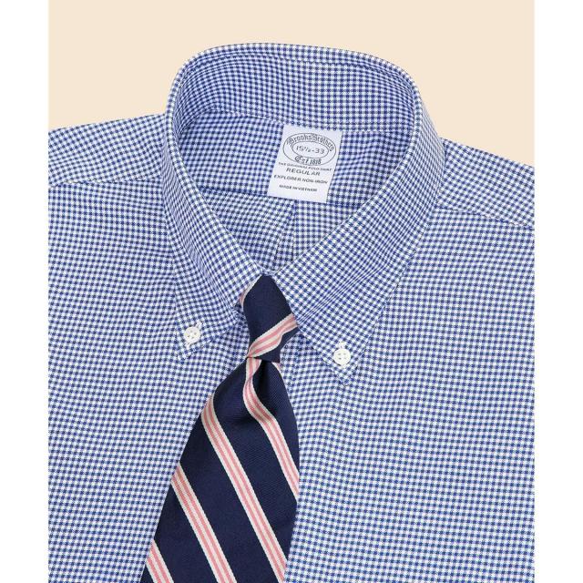 ブルックスブラザーズ（Brooks Brothers）/Brooks Brothers Explorer　コットン混　ギンガム　ドレスシャツ　 セレモニー_2