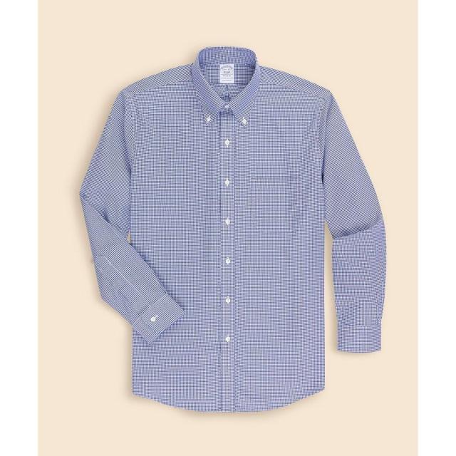 ブルックスブラザーズ（Brooks Brothers）/Brooks Brothers Explorer　コットン混　ギンガム　ドレスシャツ　 セレモニー_3