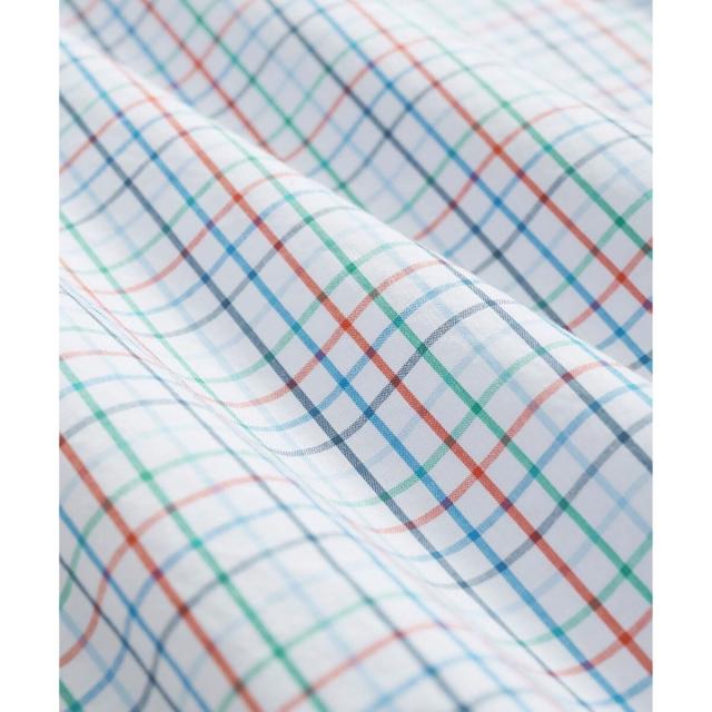 ブルックスブラザーズ（Brooks Brothers）/コットンポプリン　シーズナルパターン　ショートスリーブ　フライデーシャツ_5