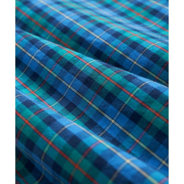 ブルックスブラザーズ（Brooks Brothers）/コットンポプリン　シーズナルパターン　ショートスリーブ　フライデーシャツ_9