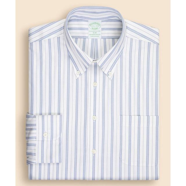 ブルックスブラザーズ（Brooks Brothers）/ストレッチロイヤルオックスフォード　ストライプ　ドレスシャツ　Slim Fit セレモニー_2