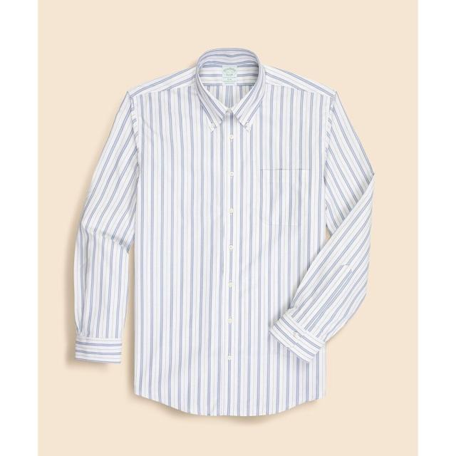 ブルックスブラザーズ（Brooks Brothers）/ストレッチロイヤルオックスフォード　ストライプ　ドレスシャツ　Slim Fit セレモニー_4