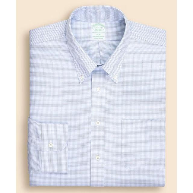 ブルックスブラザーズ（Brooks Brothers）/ストレッチロイヤルオックスフォード　ストライプ　ドレスシャツ　Slim Fit セレモニー_7