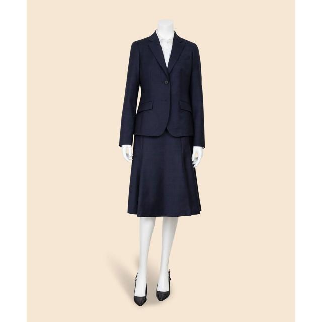 ブルックスブラザーズ（Brooks Brothers）/ウール　グレンチェック　フレアスカート セレモニー_3
