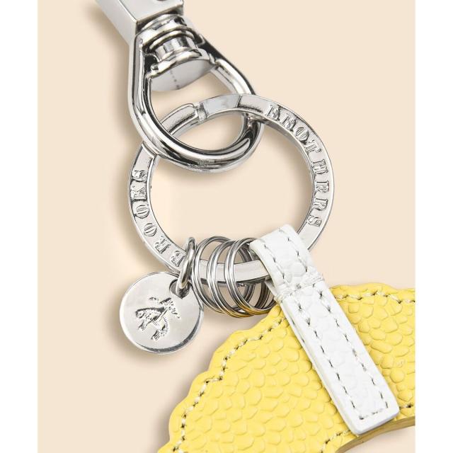 ブルックスブラザーズ（Brooks Brothers）/カウレザー　GFロゴ　キーホルダー_8