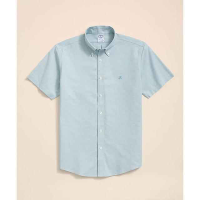 ブルックスブラザーズ（Brooks Brothers）/ストレッチオックスフォード　GFロゴ　ショートスリーブカジュアルシャツ　Regular Fit_1