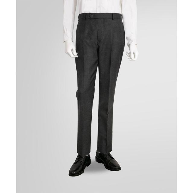 ブルックスブラザーズ（Brooks Brothers）/ウール　ハウンドトゥース　プレーンフロント　トラウザーズ　Classic