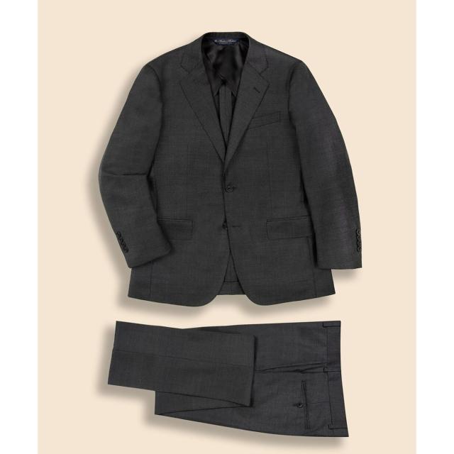 ブルックスブラザーズ（Brooks Brothers）/ウール ティック シングル２釦アンコンスーツ Slim