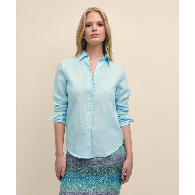 ブルックスブラザーズ（Brooks Brothers）/アイリッシュリネン　シャツ　Classic FIt