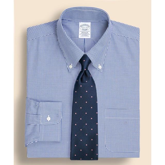 ブルックスブラザーズ（Brooks Brothers）/スーピマコットンストレッチ ギンガムチェック ドレスシャツ Regular Fit