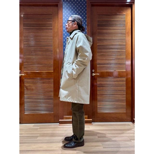 極美品！ブルックスブラザーズ　キルティングライナー付きステンカラーコート　L BROOKS BROTHERS（ブルックスブラザーズ） ステンカラーコート コート