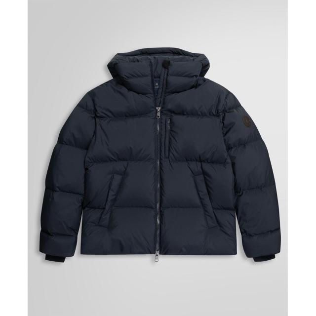 ブルックスブラザーズ（Brooks Brothers）/ポリエステル　フーデッド　ショートパッファーコート