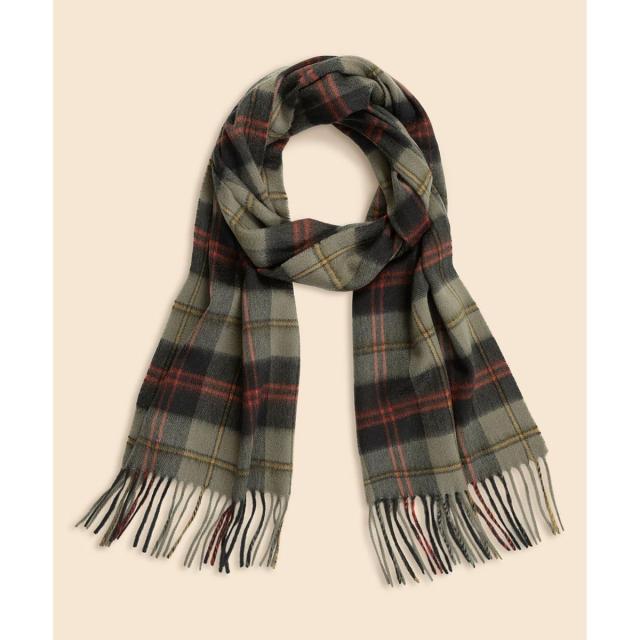 ブルックスブラザーズ（Brooks Brothers）/カシミヤ　ハンティングプレイド　マフラー
